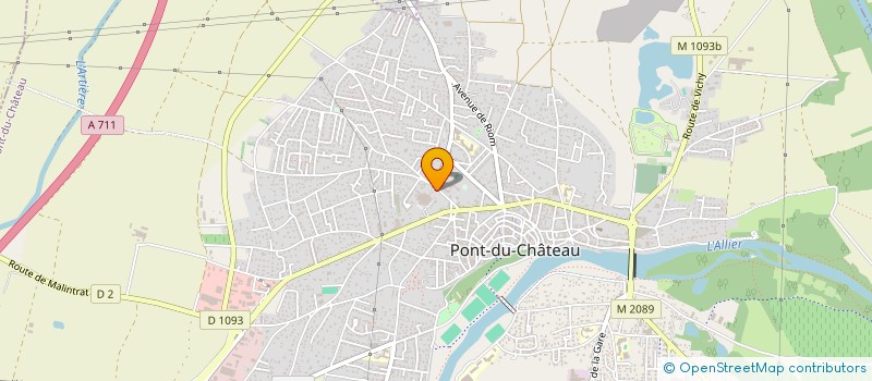 localisation de l'entreprise COVICH  PONT-DU-CHATEAU