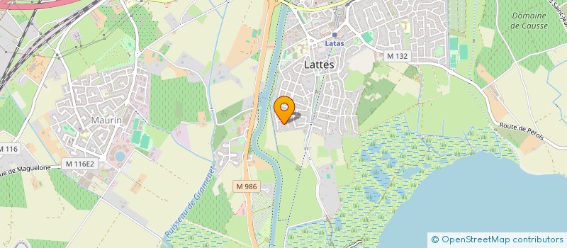 localisation de l'entreprise COVICOM à LATTES