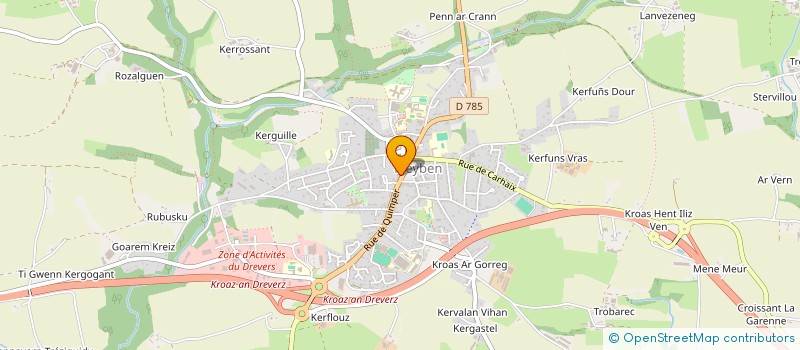 localisation de l'entreprise COVIDEO à PLEYBEN