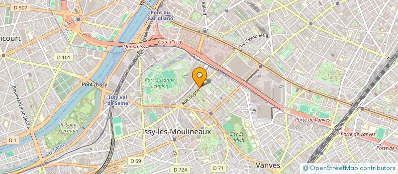 localisation de l'entreprise COVIFI 13 à ISSY-LES-MOULINEAUX