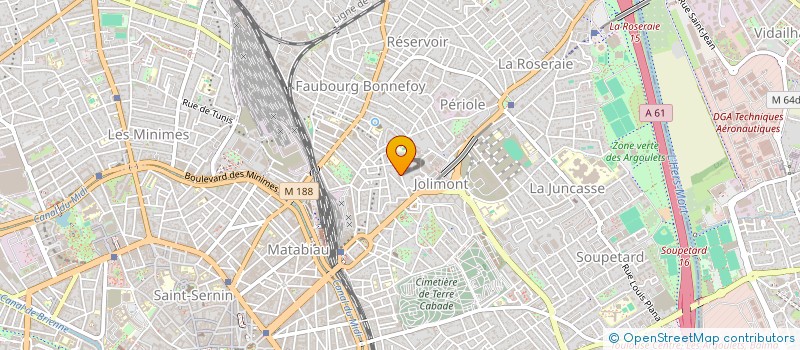 localisation de l'entreprise COVIGIL à TOULOUSE
