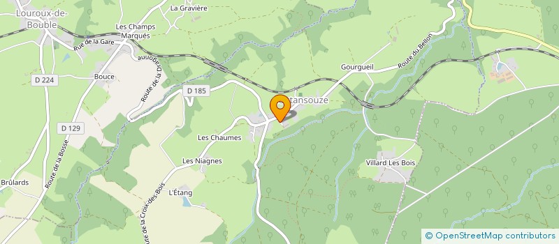 localisation de l'entreprise COVIMMO  VALIGNAT