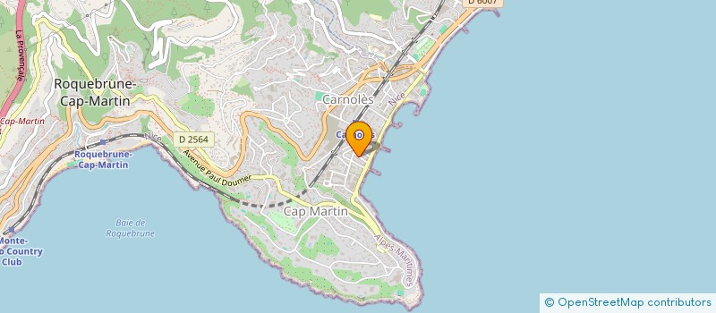 localisation de l'entreprise COVINITI à ROQUEBRUNE-CAP-MARTIN