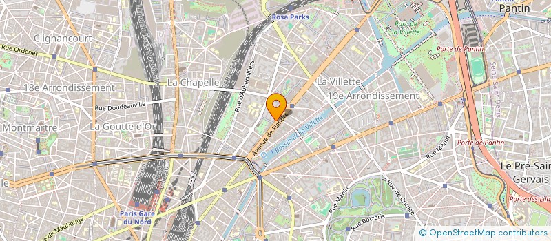 localisation de l'entreprise COVIPAR à PARIS