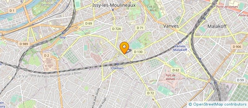 localisation de l'entreprise COVIPLASTEC à VANVES