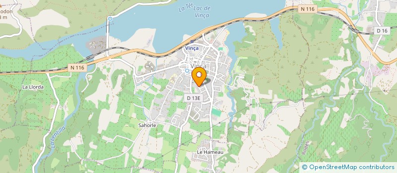 localisation de l'entreprise COVIRA AMENAGEMENT  VINCA