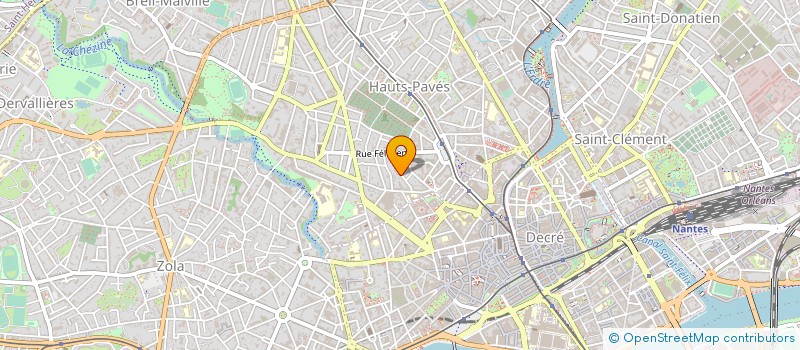 localisation de l'entreprise COVIRE à NANTES