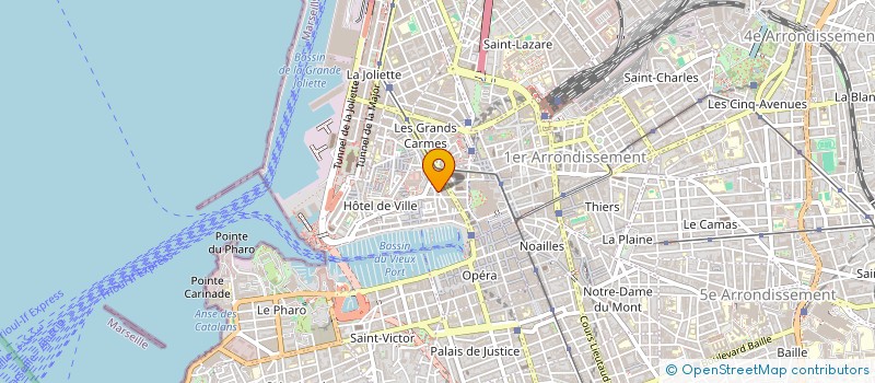 localisation de l'entreprise COVIRIM à MARSEILLE