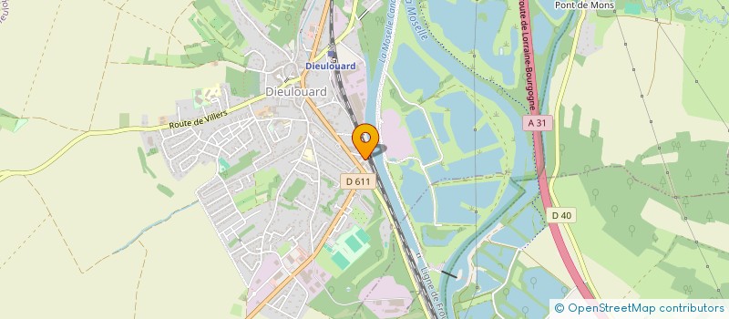 localisation de l'entreprise COVITEC à DIEULOUARD