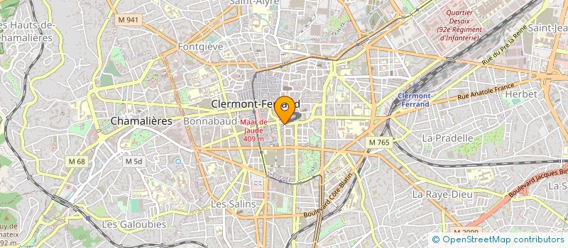 localisation de l'entreprise COVIVA CLERMONT-FERRAND à CLERMONT-FERRAND