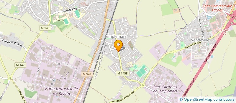 localisation de l'entreprise COVIVA LILLE à LILLE