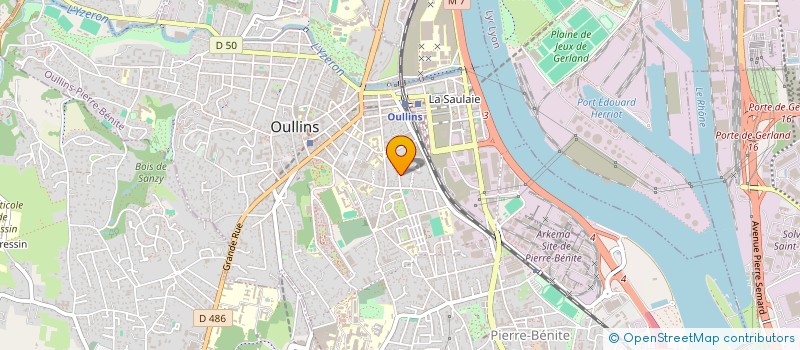 localisation de l'entreprise COVOGO  OULLINS-PIERRE-BENITE