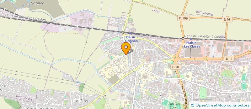 localisation de l'entreprise COW BOY HAT DANCERS à PLAISIR