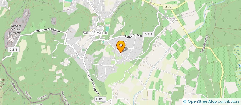 localisation de l'entreprise COWE FRERES  SAINT-RESTITUT