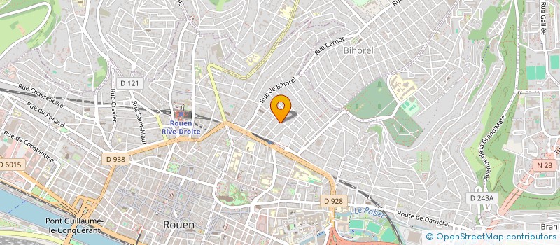 localisation de l'entreprise COWHOES RECORDS à ROUEN