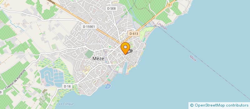 localisation de l'entreprise COWORK'IN MEZE  MEZE