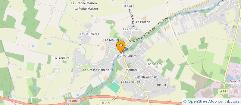 localisation de l'entreprise COWORK TRIP DIGITAL NOMADE à DONNERY