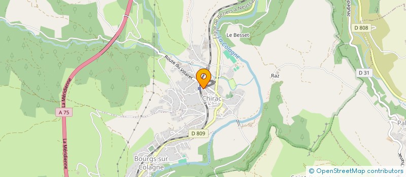 localisation de l'entreprise COWORKING BOURGS SUR COLAGNE  BOURGS SUR COLAGNE