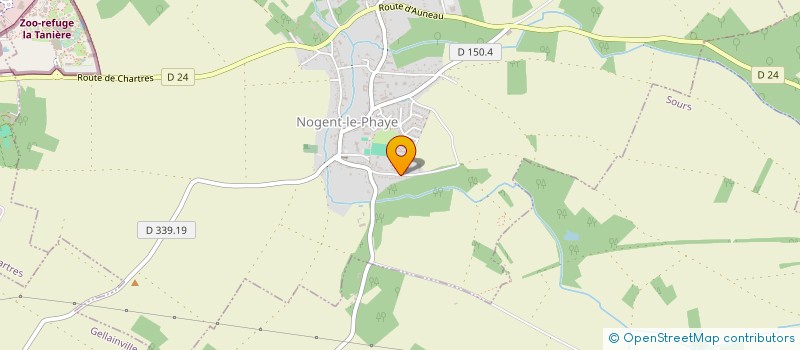 localisation de l'entreprise COWORKING CHARTRES à NOGENT-LE-PHAYE