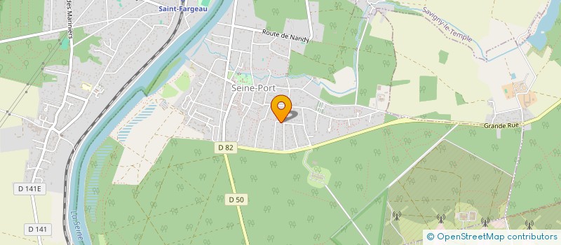 localisation de l'entreprise COWORKING COIFFURE  SEINE-PORT