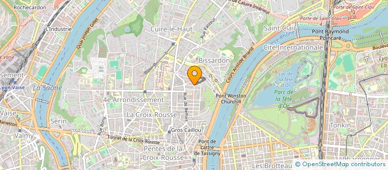 localisation de l'entreprise COWORKING DES CANUTS  LYON