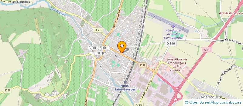 localisation de l'entreprise COWORKING GEVREY à NUITS-SAINT-GEORGES