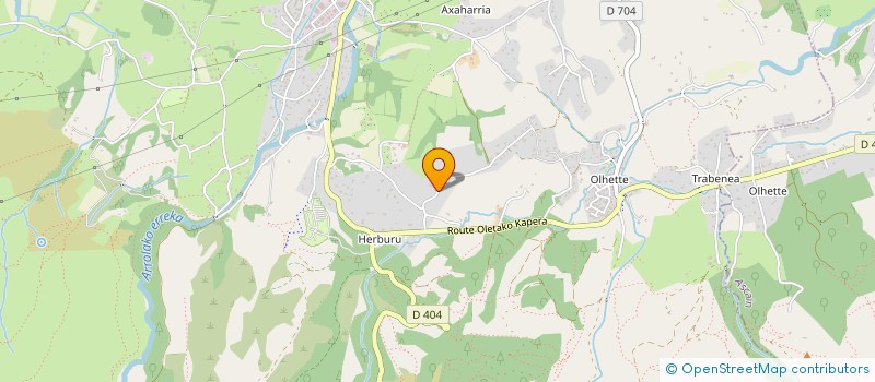 localisation de l'entreprise COWORKING LANTEGIA  URRUGNE