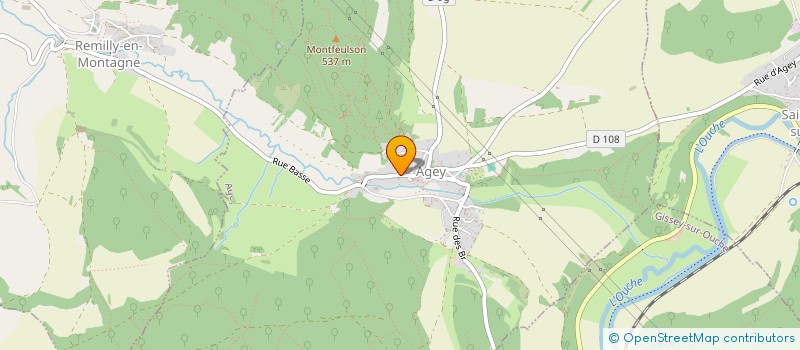 localisation de l'entreprise COWORKING OUCHE-AUXOIS  AGEY