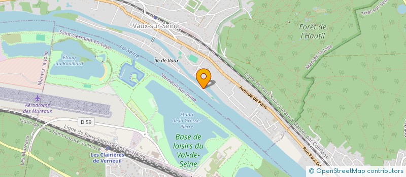 localisation de l'entreprise COWRIE TECHNOLOGIES  VAUX-SUR-SEINE