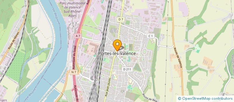 localisation de l'entreprise COX à PORTES-LES-VALENCE