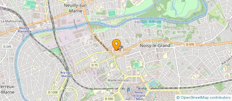 localisation de l'entreprise COX à NOISY-LE-GRAND