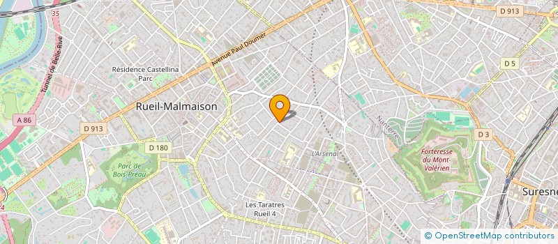 localisation de l'entreprise COX CONSULTING à RUEIL-MALMAISON