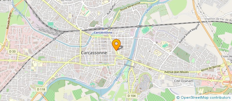 localisation de l'entreprise COX'TAIL à CARCASSONNE