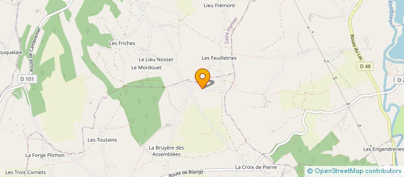 localisation de l'entreprise COXO TEAM SAS  LE TORQUESNE