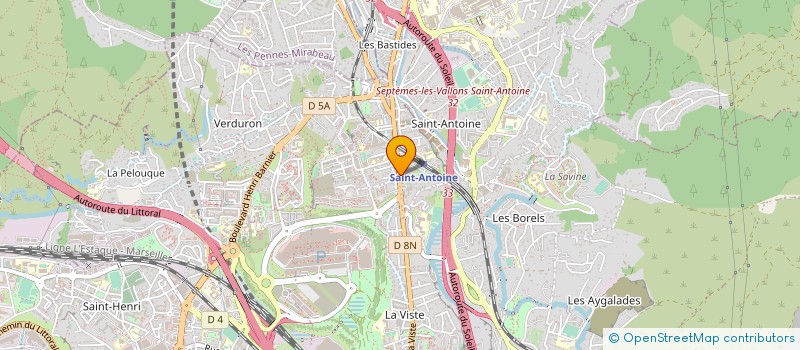 localisation de l'entreprise COXSIT.COM à MARSEILLE
