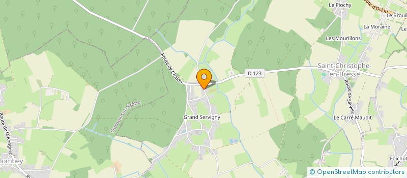 localisation de l'entreprise COYANOCOVI  SAINT-CHRISTOPHE-EN-BRESSE