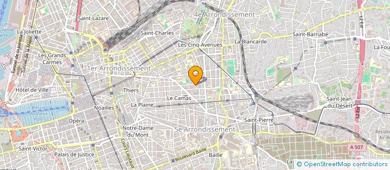 localisation de l'entreprise COYMOTTE à MARSEILLE