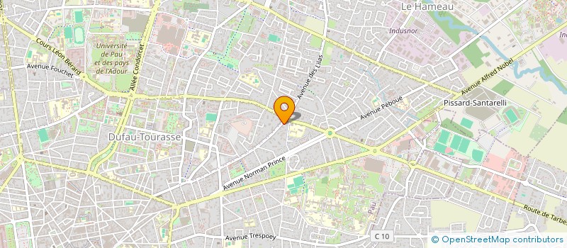 localisation de l'entreprise COYO LOBO à PAU