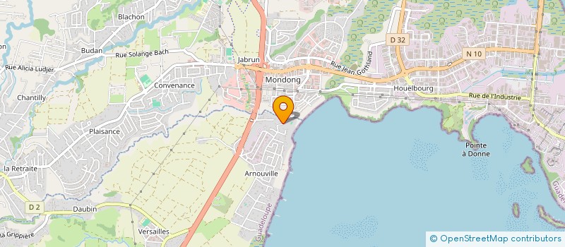 localisation de l'entreprise COYOT-INFO  PETIT-BOURG