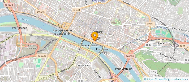 localisation de l'entreprise COYOTE CAFE 2 à ROUEN