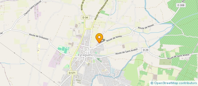 localisation de l'entreprise COYOTE CLUB à EYRAGUES
