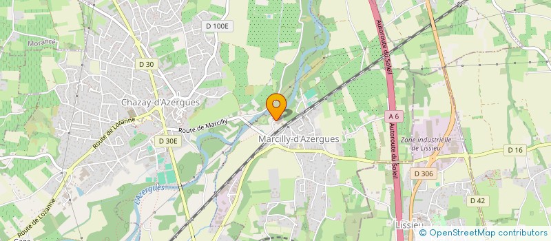 localisation de l'entreprise COYOTE IMMOBILIER  MARCILLY-D'AZERGUES