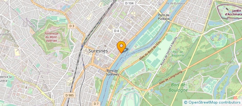 localisation de l'entreprise COYOTE SYSTEM à SURESNES