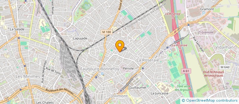 localisation de l'entreprise COYOTE TOULOUSE LINE DANCE à TOULOUSE