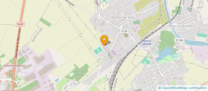 localisation de l'entreprise COYOTTE CORPORATION  VENDIN-LE-VIEIL