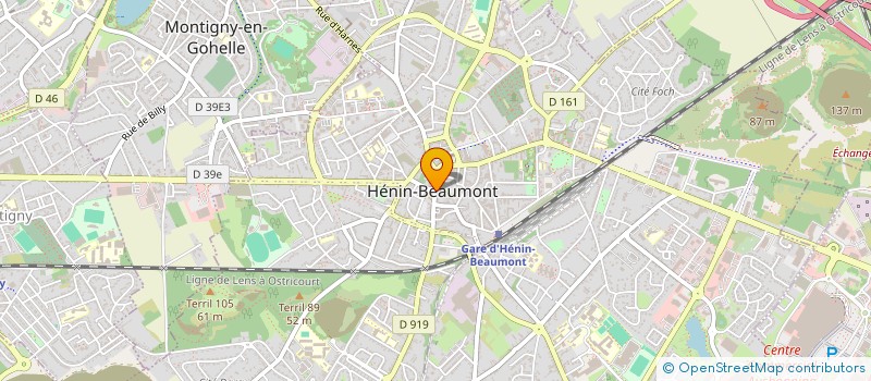 localisation de l'entreprise COZ PLAY GEEK  HENIN-BEAUMONT