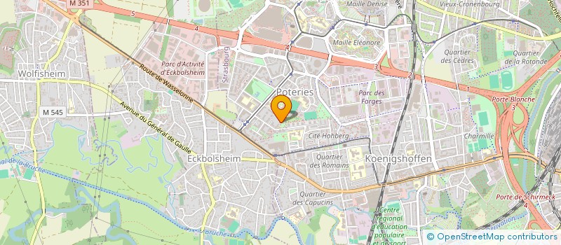 localisation de l'entreprise COZA WEDDING & HOSPITALITY CONSULTING  STRASBOURG