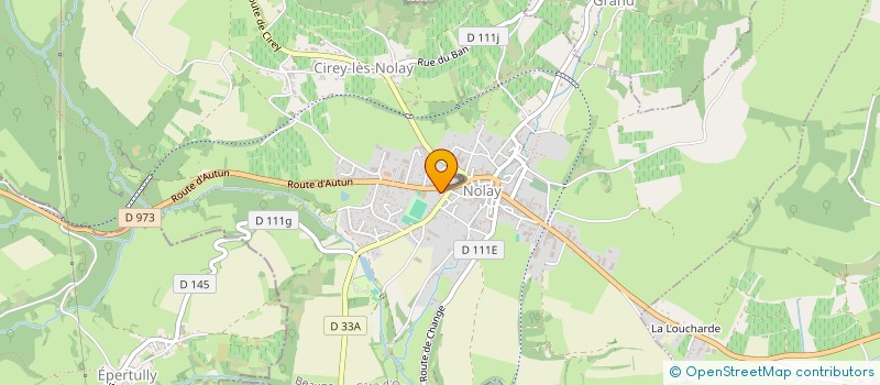 localisation de l'entreprise COZANNE NATURE à NOLAY