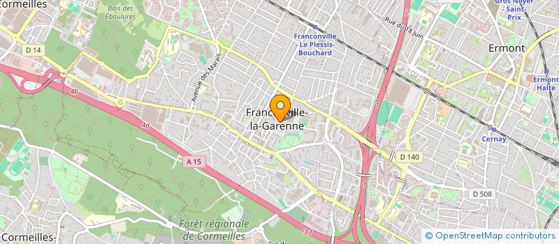 localisation de l'entreprise COZBAT à FRANCONVILLE