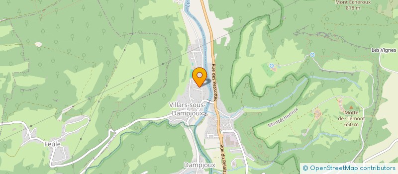 localisation de l'entreprise COZE  VALONNE